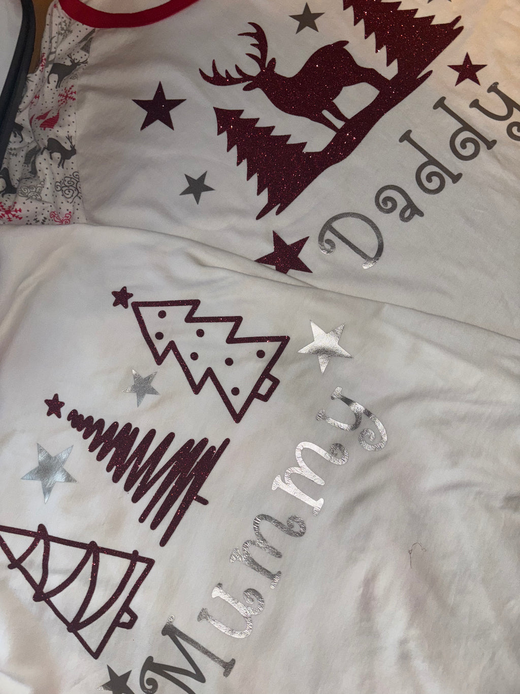 Adult Christmas Personalised Pyjamas