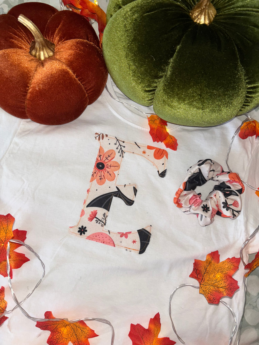 Halloween Initial T-shirt